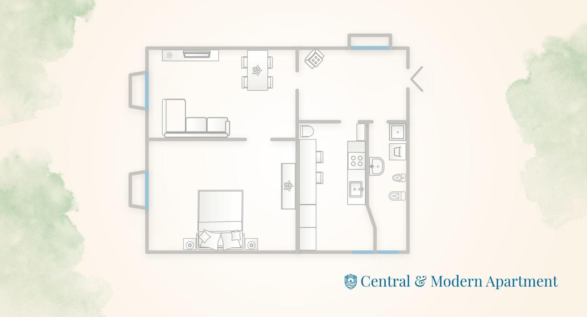 & Modern By Rent Apartamento *